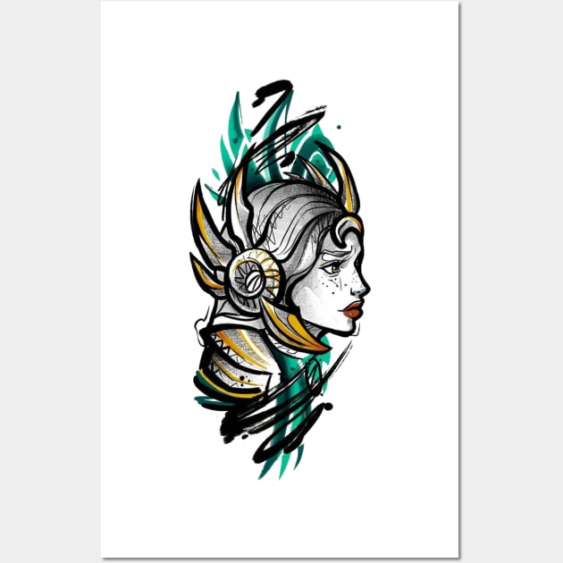 leona Wall Art by i want money